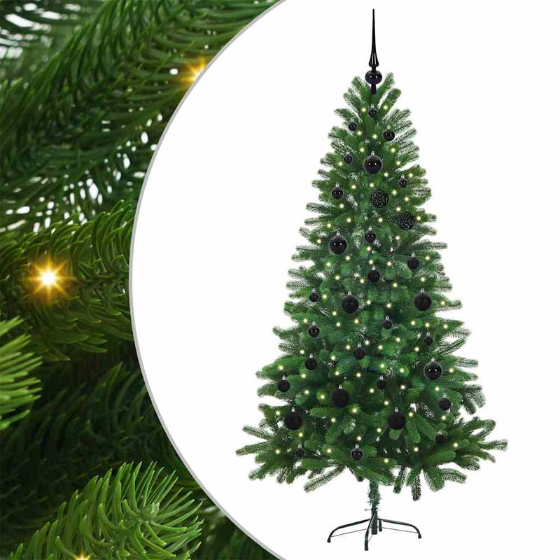 Afbeelding laden in galerijviewer, Vidaxl kerstboom met 150 led met standaard groen 150 cm pe
