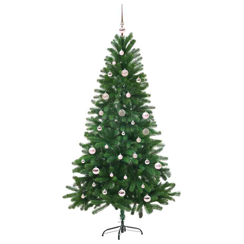 Afbeelding laden in galerijviewer, Vidaxl kerstboom met 150 led met standaard groen 150 cm pe
