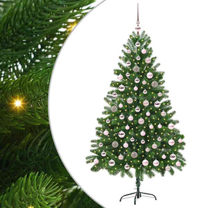 Vidaxl kerstboom met 300 led met standaard groen 180 cm pe