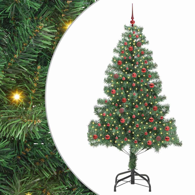 Afbeelding laden in galerijviewer, Vidaxl kerstboom groen 210 cm pvc

