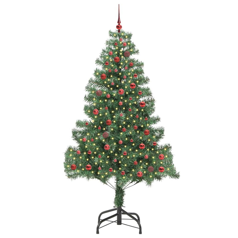 Afbeelding laden in galerijviewer, Vidaxl kerstboom groen 210 cm pvc
