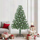 Vidaxl kerstboom met 300 led met standaard groen 210 cm pvc
