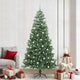 Vidaxl kerstboom met 300 led met standaard groen 240 cm pvc