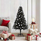 Vidaxl kerstboom met 150 led met standaard zwart 150 cm pvc