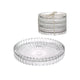 Ideas for seasons glazen schaaltjes kate ø10xh6,5cm helder set 4
