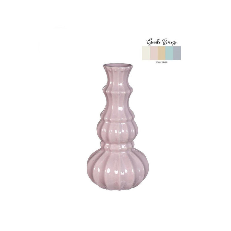 Afbeelding laden in galerijviewer, Ideas 4 seasons vaas delphi ø9xh16,9cm zachtroze
