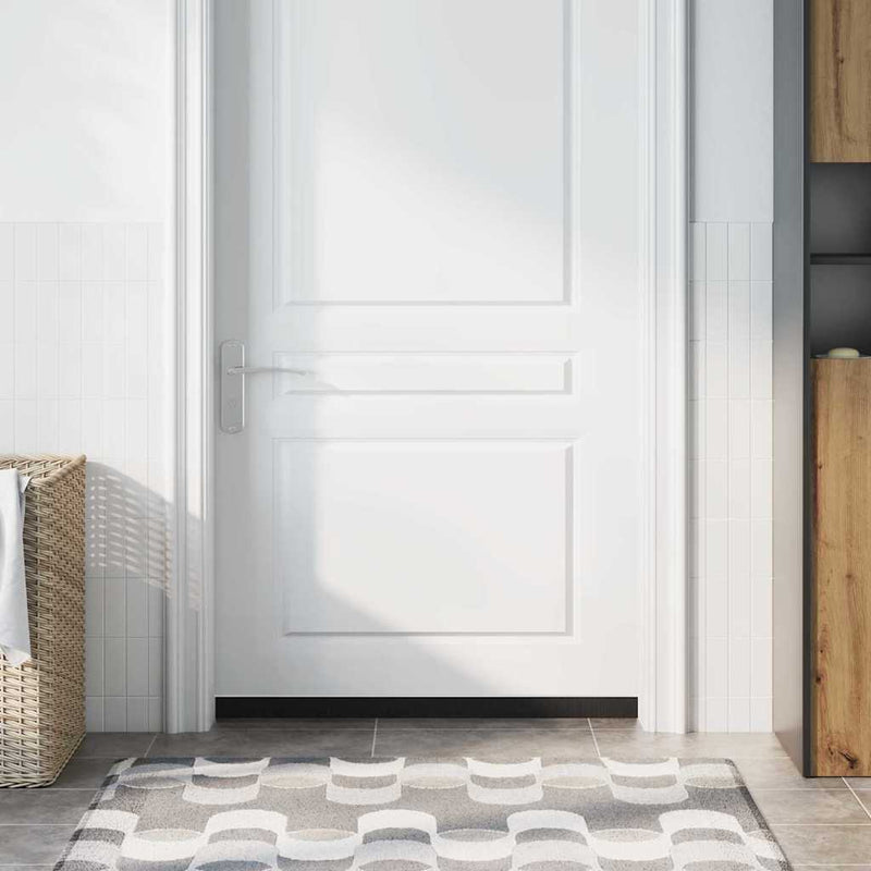 Afbeelding laden in galerijviewer, Vidaxl schroefbare deurborstelafsluitingen 2 pcs wit 100 cm
