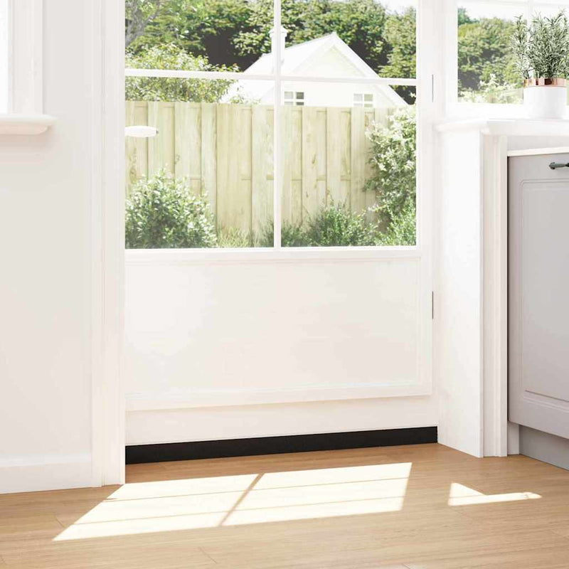 Afbeelding laden in galerijviewer, Vidaxl schroefbare deurborstelafsluitingen 2 pcs wit 100 cm
