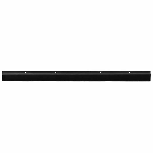 Vidaxl schroefbare deurborstelafsluitingen 2 pcs zwart 100 cm