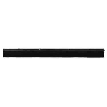 Vidaxl schroefbare deurborstelafsluitingen 6 pcs zwart 100 cm