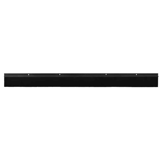 Vidaxl schroefbare deurborstelafsluitingen 6 pcs zwart 100 cm