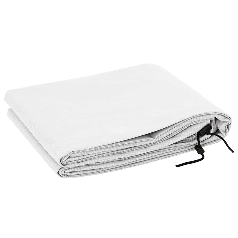 Afbeelding laden in galerijviewer, Vidaxl vorstbescherming plantenfleece covers 5 st wit 1,55 x 1,55 m
