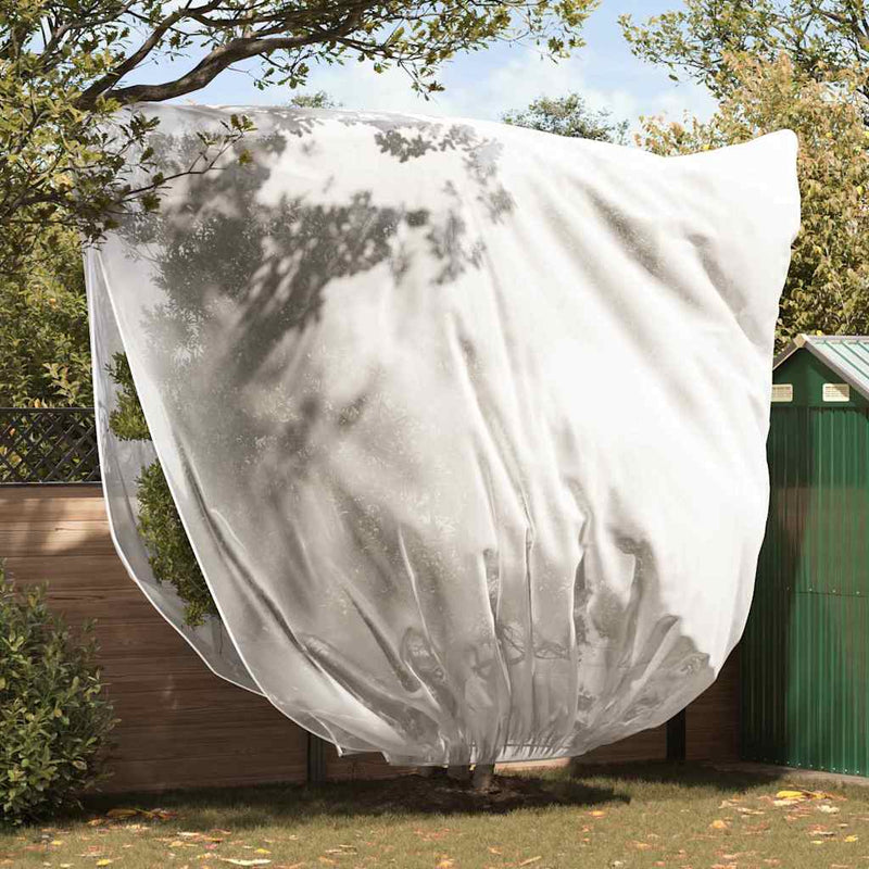 Afbeelding laden in galerijviewer, Vidaxl vorstbescherming plantenfleece covers 3 st wit 3 x 3,93 m
