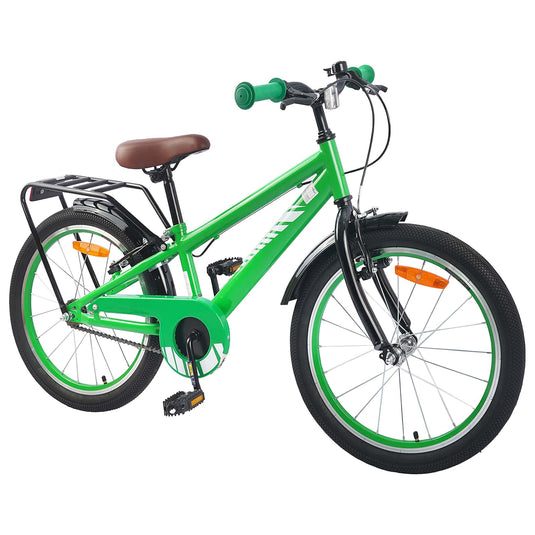Vidaxl kinderfiets 20 inch voor 6-11 jaar oud groen