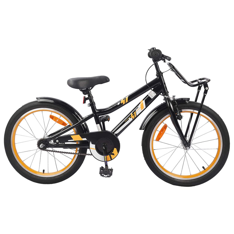 Afbeelding laden in galerijviewer, Vidaxl kinderfiets 20 inch voor 6-11 jaar oud oranje zwart
