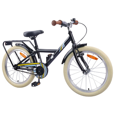 Vidaxl kinderfiets 24 inch voor 8-12 jaar oud zwart