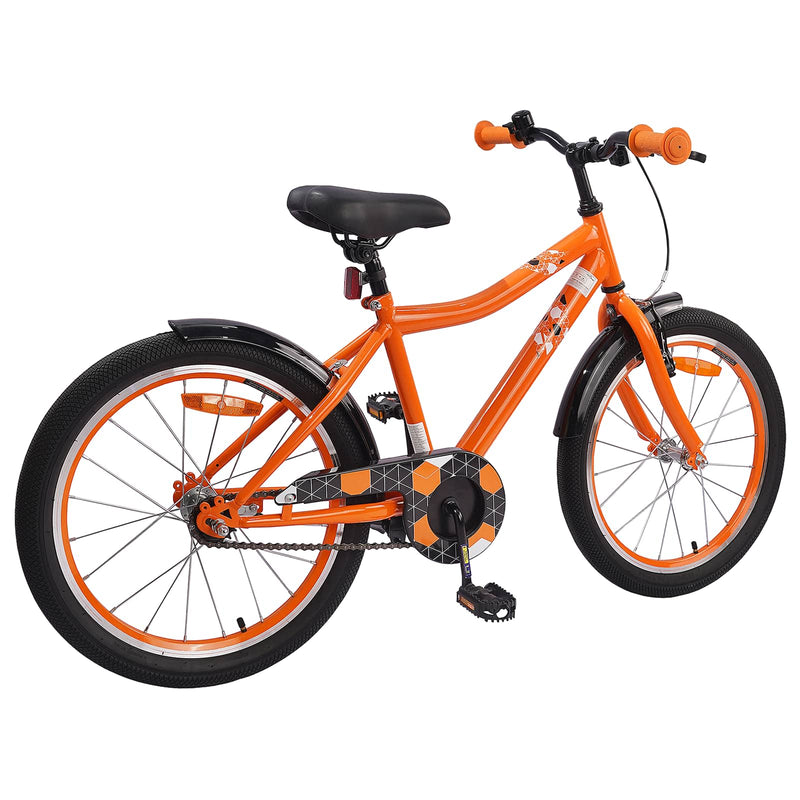 Afbeelding laden in galerijviewer, Vidaxl kinderfiets 20 inch voor 6-11 jaar oud oranje
