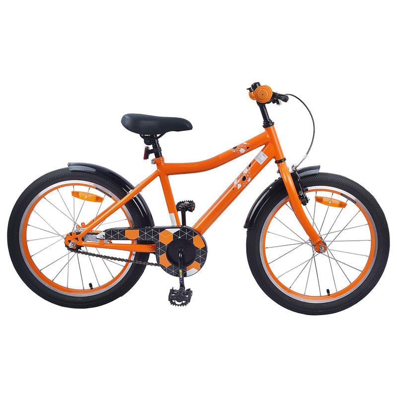 Afbeelding laden in galerijviewer, Vidaxl kinderfiets 20 inch voor 6-11 jaar oud oranje
