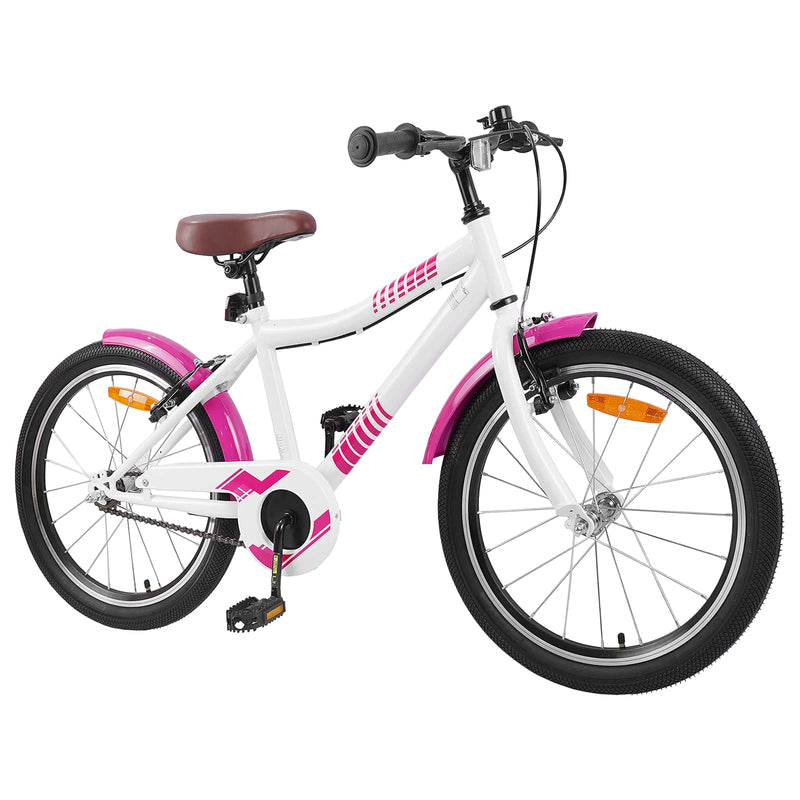 Afbeelding laden in galerijviewer, Vidaxl kinderfiets 24 inch voor 8-12 jaar oud roze
