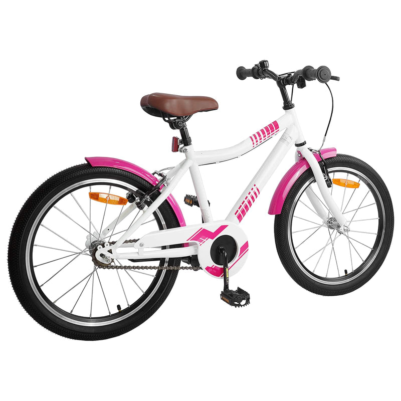 Afbeelding laden in galerijviewer, Vidaxl kinderfiets 24 inch voor 8-12 jaar oud roze
