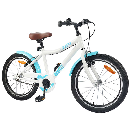 Vidaxl kinderfiets 24 inch voor 8-12 jaar oud lichtblauw