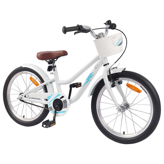 Vidaxl kinderfiets 20 inch voor 6-11 jaar oud wit