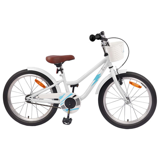 Vidaxl kinderfiets 20 inch voor 6-11 jaar oud wit