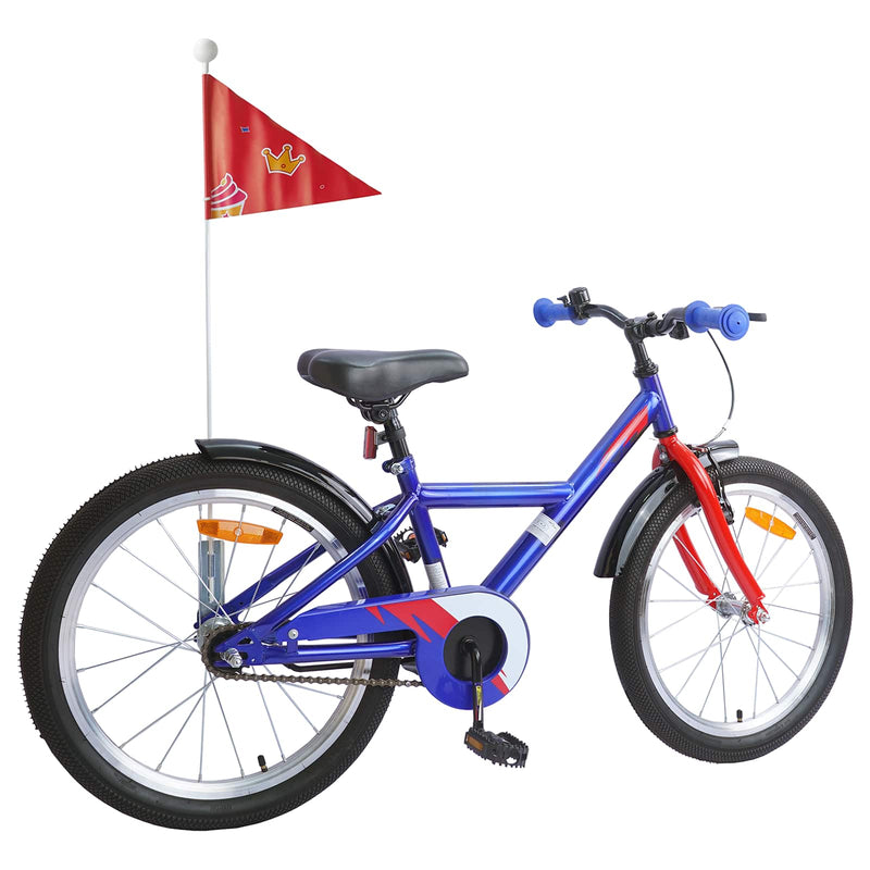 Afbeelding laden in galerijviewer, Vidaxl kinderfiets 20 inch voor 6-11 jaar oud donkerblauw

