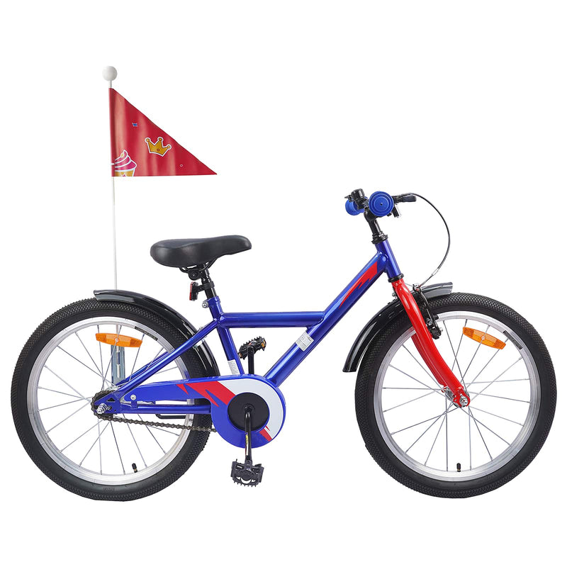 Afbeelding laden in galerijviewer, Vidaxl kinderfiets 20 inch voor 6-11 jaar oud donkerblauw
