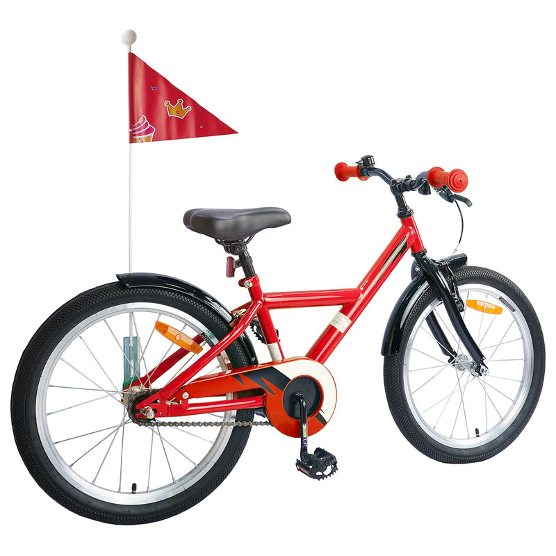 Afbeelding laden in galerijviewer, Vidaxl kinderfiets 20 inch voor 6-11 jaar oud rood

