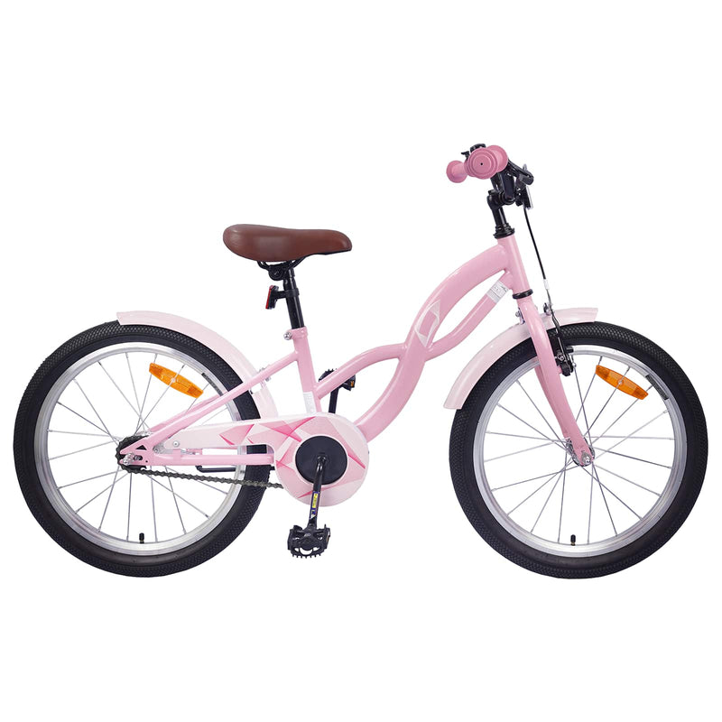 Afbeelding laden in galerijviewer, Vidaxl kinderfiets 20 inch voor 6-11 jaar oud lichtroze
