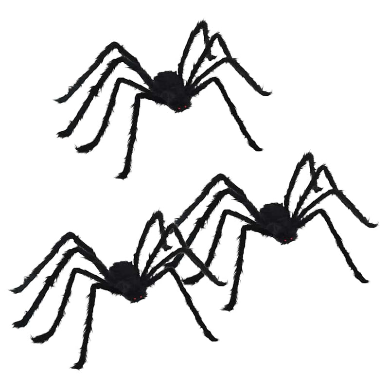 Afbeelding laden in galerijviewer, Vidaxl halloween home trainer versiering 3 st zwart 150 cm
