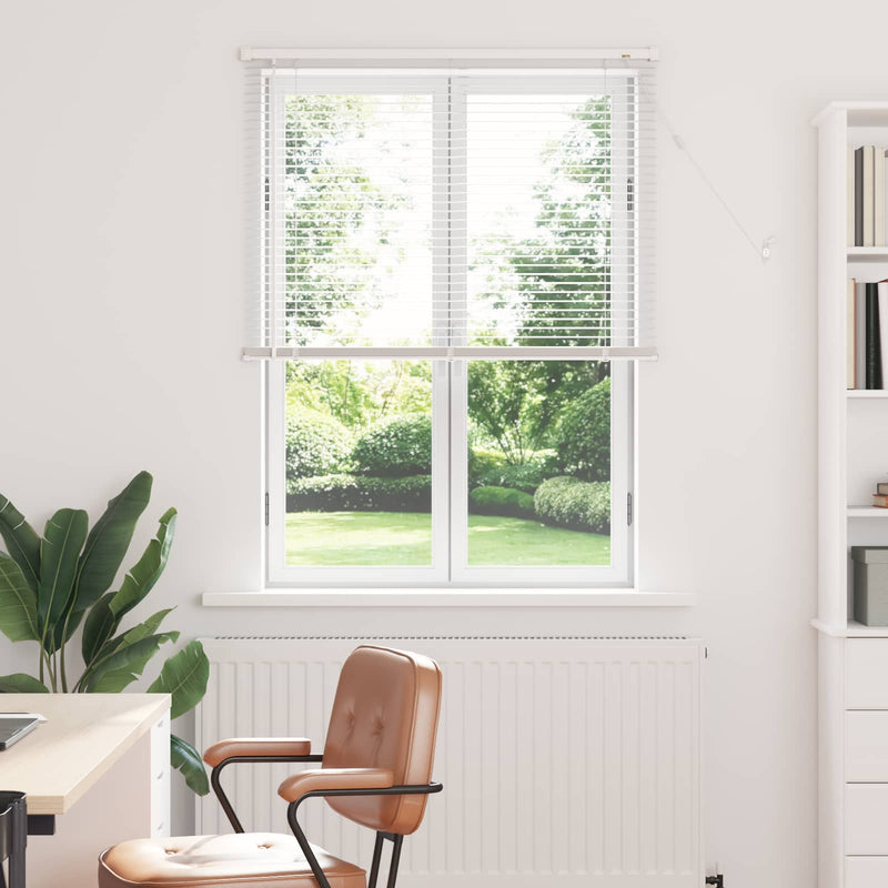 Afbeelding laden in galerijviewer, Vidaxl venetiaanse jaloezie wit 150 x 100 cm 25 mm pvc
