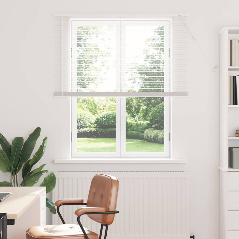 Afbeelding laden in galerijviewer, Vidaxl venetiaanse blind verstelbaar wit 150 x 110 cm pvc
