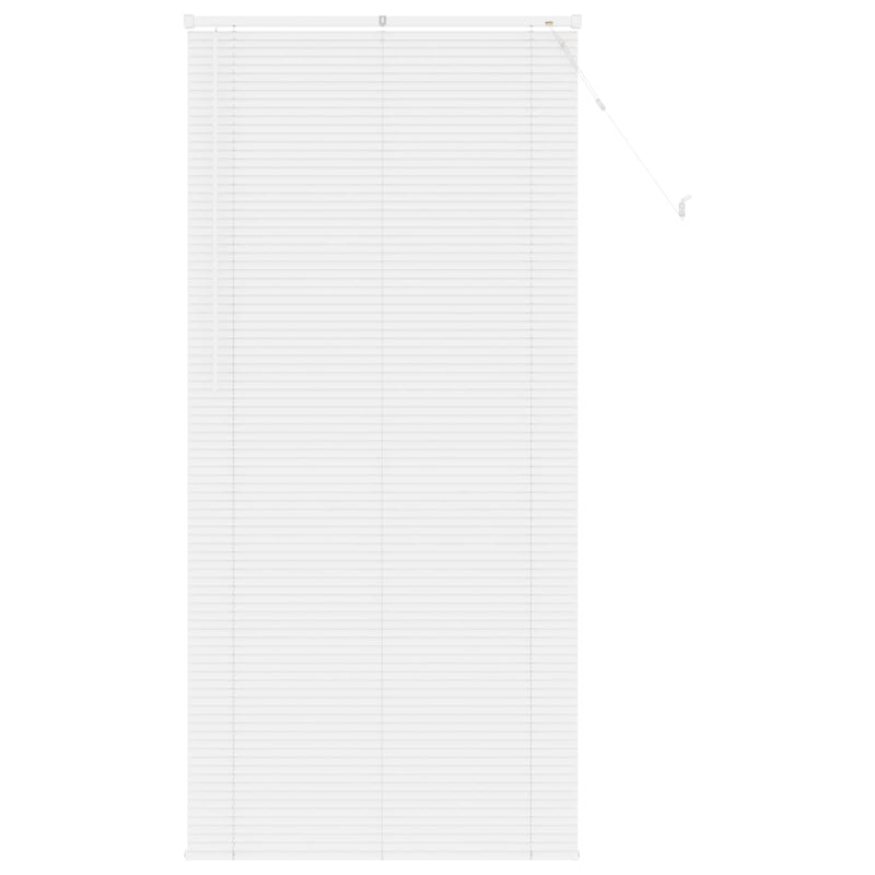 Afbeelding laden in galerijviewer, Vidaxl venetiaanse blind verstelbaar wit 213 x 100 cm pvc
