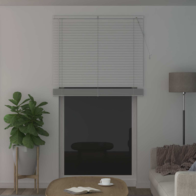 Afbeelding laden in galerijviewer, Vidaxl venetiaanse blind verstelbaar wit 213 x 120 cm pvc
