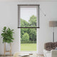 Vidaxl venetiaanse blind donkerbruin met patroon 213 x 70 cm pvc