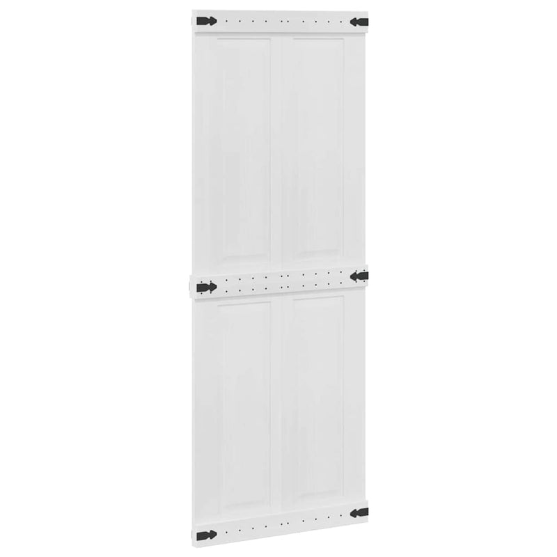 Afbeelding laden in galerijviewer, Vidaxl deur corona wit 80 x 210 cm bewerkt hout
