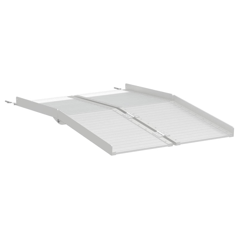 Afbeelding laden in galerijviewer, Vidaxl rolstoelhelling 270 kg zilver 92 x 73 x 5 cm aluminium
