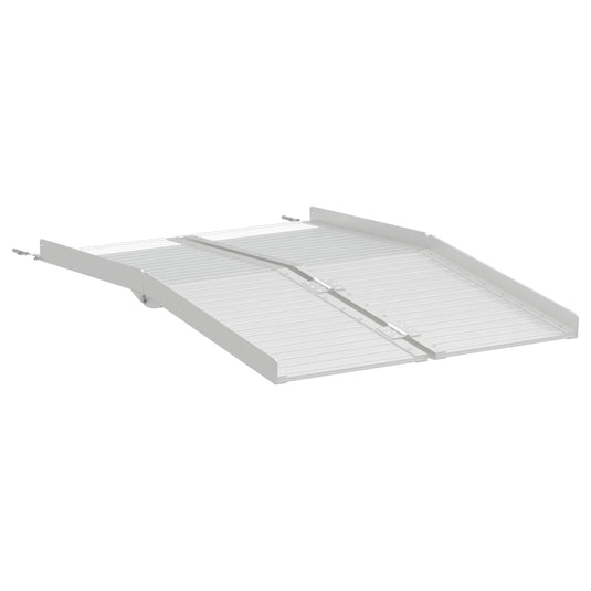 Vidaxl rolstoelhelling 270 kg zilver 92 x 73 x 5 cm aluminium