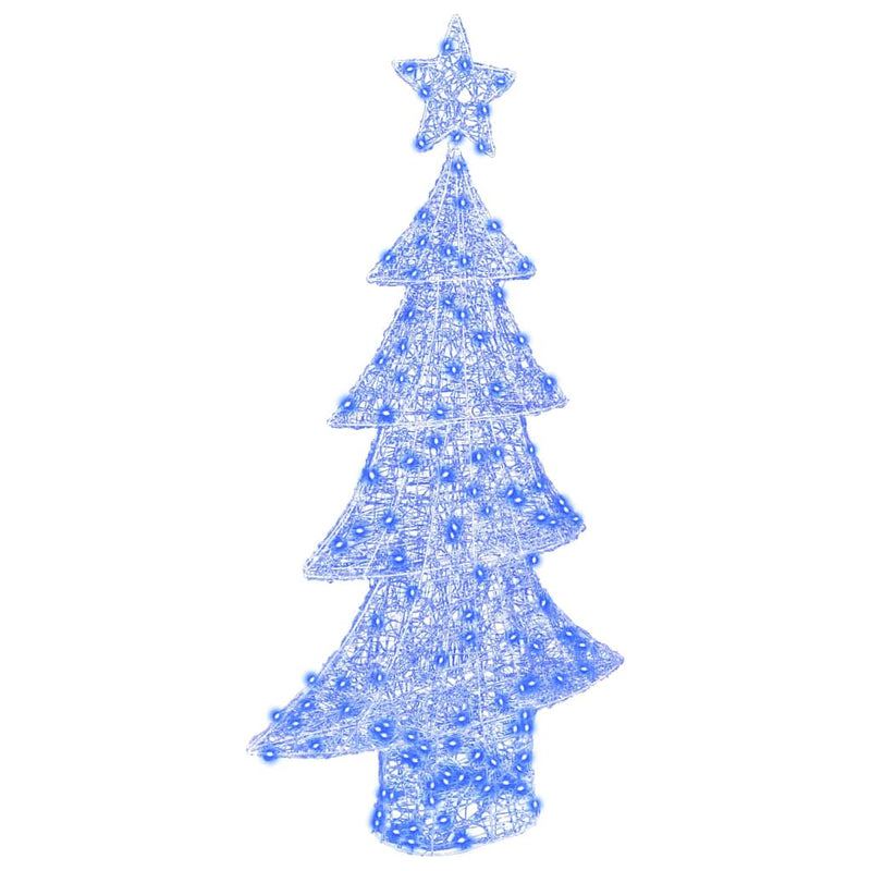 Afbeelding laden in galerijviewer, Vidaxl kerstboom met 160 led blauw 150 cm acryl
