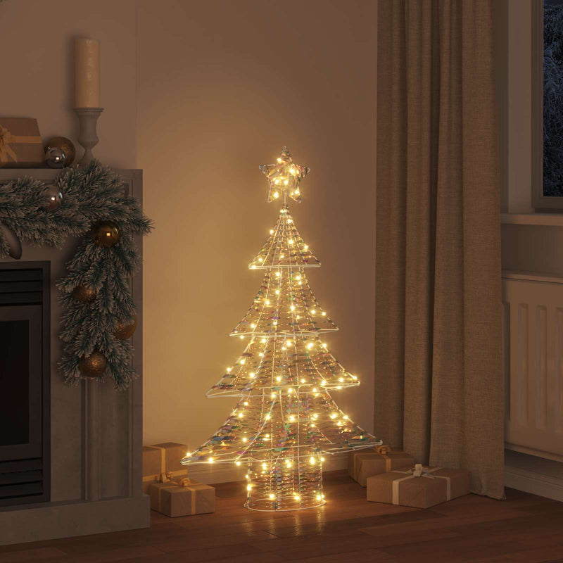 Afbeelding laden in galerijviewer, Vidaxl kerstboom met 120 led warmwit 120,5 cm pet
