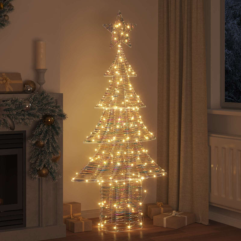 Afbeelding laden in galerijviewer, Vidaxl kerstboom met 240 led warmwit 181 cm pet
