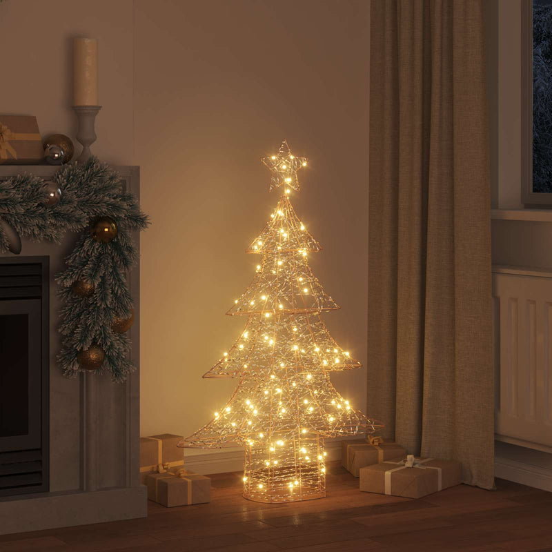 Afbeelding laden in galerijviewer, Vidaxl kerstboom 120 led's warmwit 120,5 cm pet
