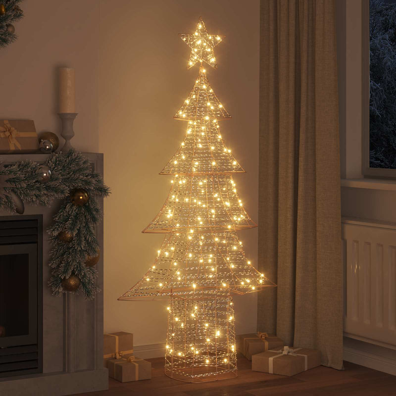 Afbeelding laden in galerijviewer, Vidaxl kerstboom met 240 led warmwit 181 cm pet
