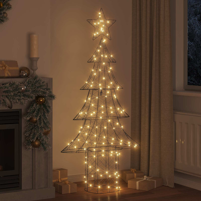 Afbeelding laden in galerijviewer, Vidaxl kerstboom met 240 led warmwit 180 cm rattan
