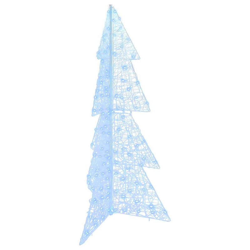 Afbeelding laden in galerijviewer, Vidaxl kerstboom met 160 led koud wit 150 cm acryl
