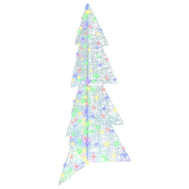 Afbeelding laden in galerijviewer, Vidaxl kerstboom met 160 led multikleur 150 cm acryl
