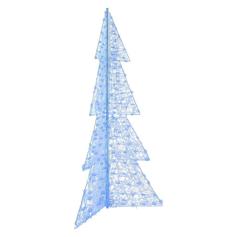 Afbeelding laden in galerijviewer, Vidaxl kerstboom blauw 180 cm acryl 240 led's
