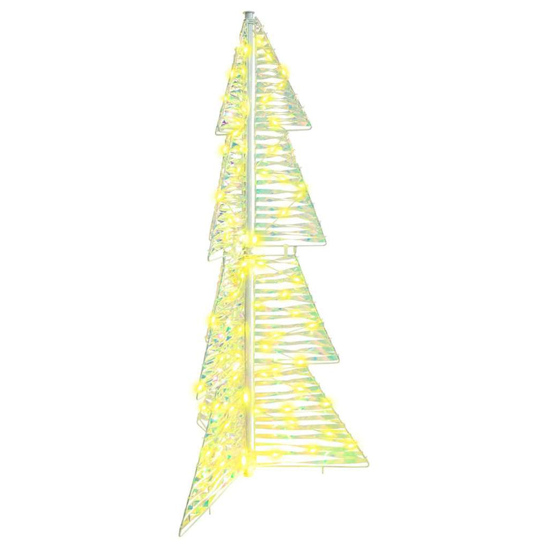 Afbeelding laden in galerijviewer, Vidaxl kerstboom met 100 led warmwit 120 cm pet
